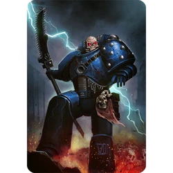 Headsman Daras of the Night Lords Terror Squad during the Great Crusade