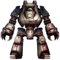 Styvath the Berserker, Pre-Heresy World Eaters Contemptor Pattern Dreadnought armed for close combat