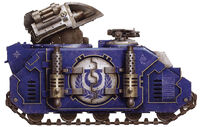 Ultramarines Legion Whirlwind Scorpion Missile Tank.