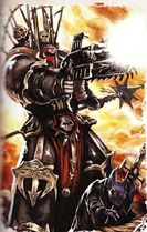 A Chaos Sorcerer in combat