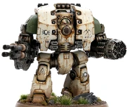 A Pre-Heresy Death Guard Legion Leviathan Siege Dreadnought armed with a Leviathan Storm Cannon and Grav Flux Bombard.