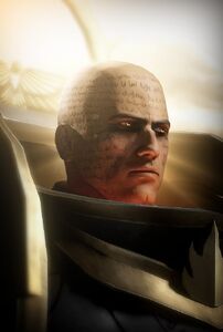 Примарх Лоргар до предательства (фан-арт)