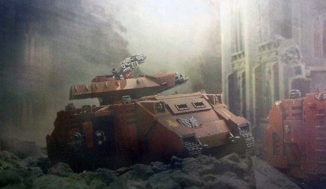 Blood Angels Baal Predator HEAVY FLAMER SPONSONS Tank 40K 