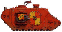 Land Raider Prometheus in regular Chapter Livery