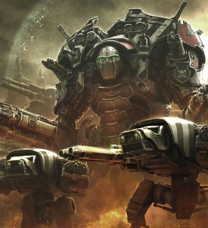 Legio Metalica Titans Combat
