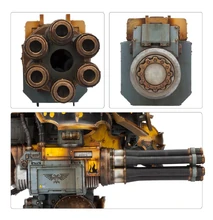 Various views of a Warbringer Nemesis Titan Gatling Blaster