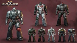  drawn from several of the Raven Guard's rare Successor Chapters after the ; these are  in  from the  (left);  and  (top row, left to right); , , , , , and the  (bottom row), all as depicted in .