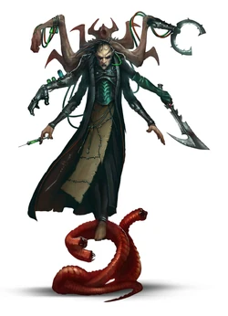  Urien Rakarth, hovering above his writhing nests of blood-sucking haemovores.