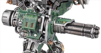 An Avenger Gatling Cannon as seen from the side