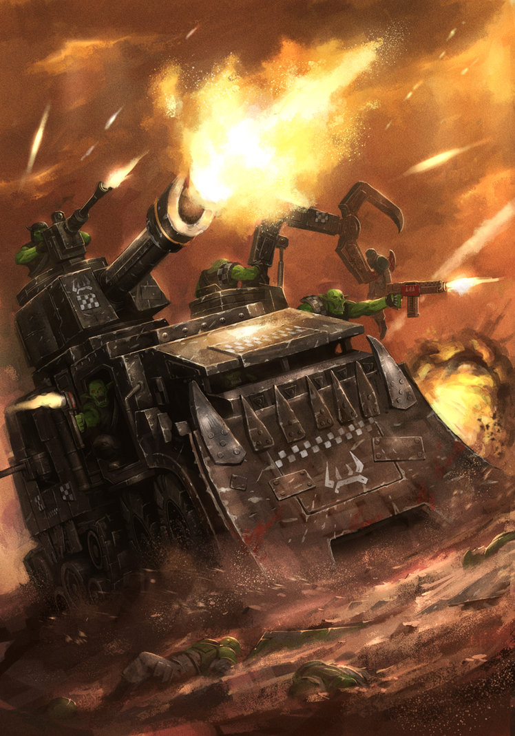 pre-order Orks Battlewagon-Warhammer 40k Entrega Gratis 