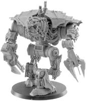 A Chaos Decimator Daemon Engine, rear view