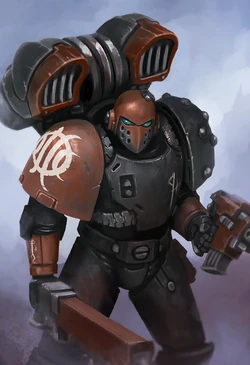 An unknown Ashen Claws Legionary of Vasrak Squad during a raid.