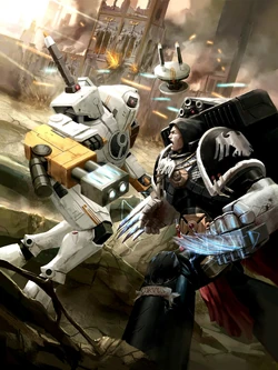  Severax faces his doom as he takes to the field of battle against Commander 's imposter.