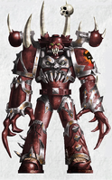 Gara'grakh the Bloody, formerly Kor Dredron of the Sixth Star, a Possessed of the Word Bearers.