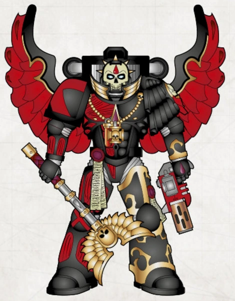 My newest addition to my Blood Angels. Going to use this special edition chaplain as my Lemartes | Alexander Vega