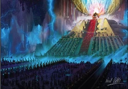 The Golden Throne within the  of the  during the final days of the .