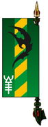 Striking Scorpions banner of the Obsidian Claw Shrine