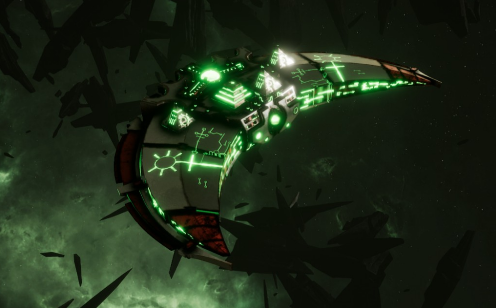 warhammer 40k necron ships