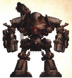 Unidentified Castellax Battle-automata