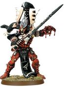 An Avatar of Khaine prepares to strike down the foes of the Eldar