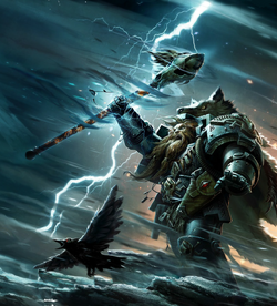 Njal Stormcaller, the Tempest that Walks,  of the  