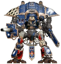 Imperial Knight Paladin, Scythe of Light, mount of Sir Myrcor