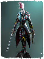 A Harlequin Troupe Master