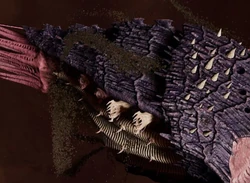 A massive Ether-swimming Brood emerges from within a  .