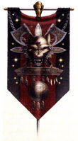Horus Heresy-era Space Wolves Legion Banner