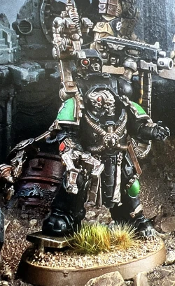 The Iron Thane  of the Sons of Medusa in the  after crossing the .