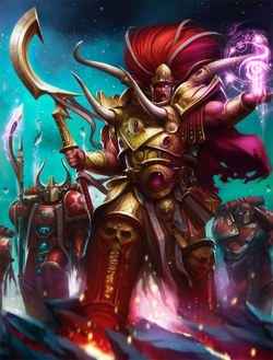 Epic 40k Magnus the Red Daemon Primarch of Tzeentch - MiniWars