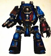 ThuleDread.jpg (131 KB) Contemptor Dreadnought Malthax Thule of the Night Lords Legion.