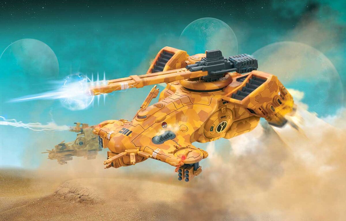 WH40k】タウエンパイア：ハンマーヘッドガンシップ / Hammerhead