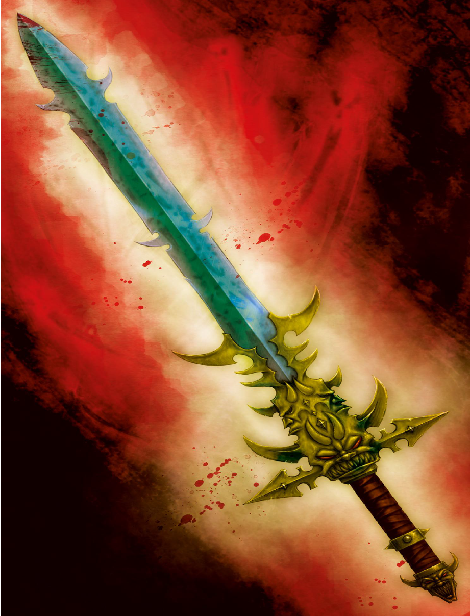 Warhammer 40k Chaos Sword