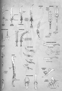 Dark Eldar Melee Weapons