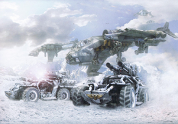 Elysian Drop Forces deploying on planet Betalis III.png