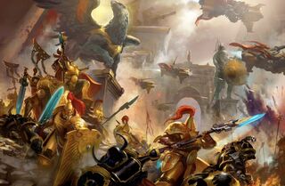 Adeptus Custodes vs. Space Chaos 2