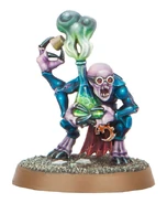 An Alchemicus Genestealer Familiar, a common companion for a Biophagus