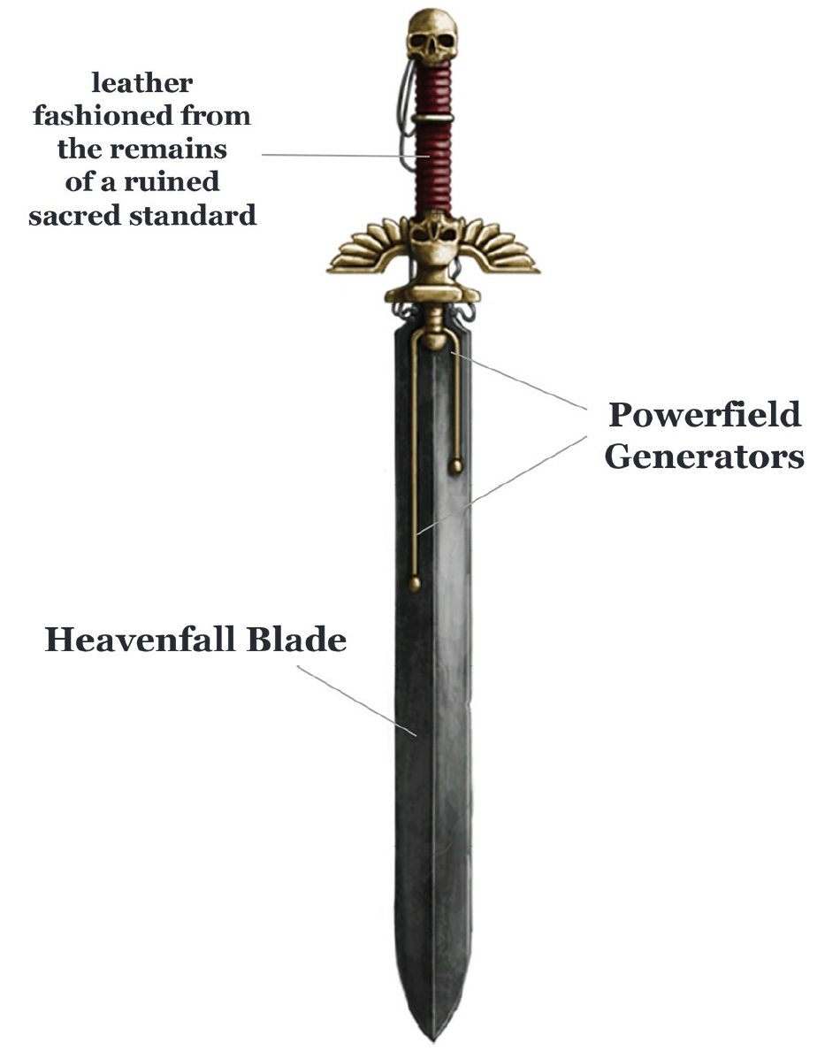 space marine power sword