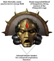 The Death Mask of Sanguinius