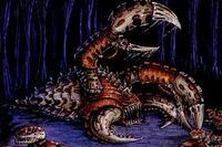 A pict-capture of an older Tyranid Haruspex