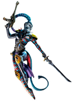 A female Harlequin Player