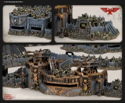 Décor Warhammer 40K – Wall Of Martyrs Defence Emplacement – Games Workshop – 2012 – Sans Boîte