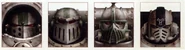 DG Helm Variations.jpg (53 KB) Pre-Heresy Death Guard Legion helm markings; the use of vertical stripes to denote seniority is believed to have originated with the Legion's re-organisation as the Death Guard, and became common as a mark of veterancy and tactical command.