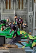 A Solitaire gracing the Masque of the Veiled Path with his ominous presence.