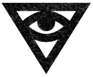 The Shadowseer rune is a simplified version of that borne by other Eldar psykers. Its lack of framing lines represents the power of unconstrained illusion.