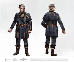 Concept art of Kunrad Voigtvir before his corruption by .