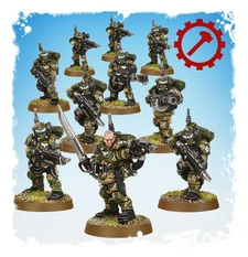 A squad of elite Kasrkin