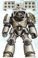 Star Phantoms Veteran Terminator Malach of the elite 1st Company with Cyclone Missile Launcher