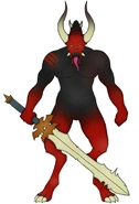 Eightscarred Bloodletter.png (294 KB) A Bloodletter, a Lesser Daemon of Khorne, of The Eightscarred warband. The Daemons of this warband have fire-blackened torsos marked with lived red pack-scars.